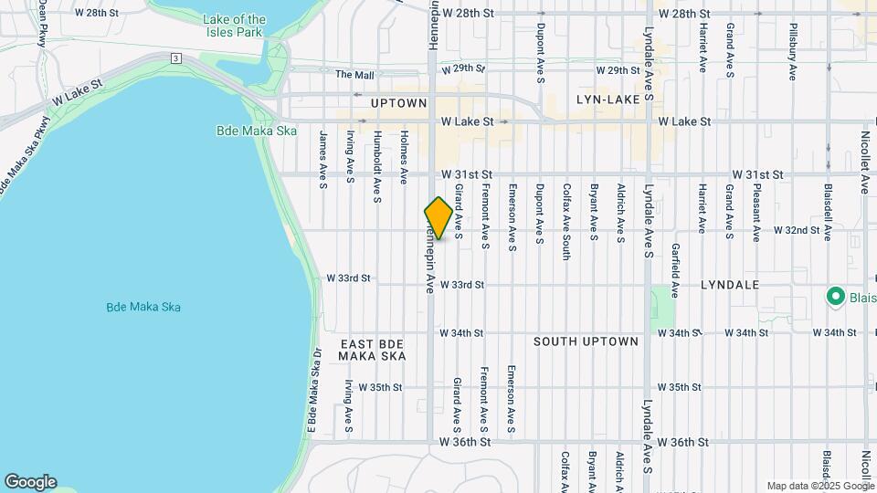 3213 Hennepin Ave Mapa y Detalles de la Ubicación