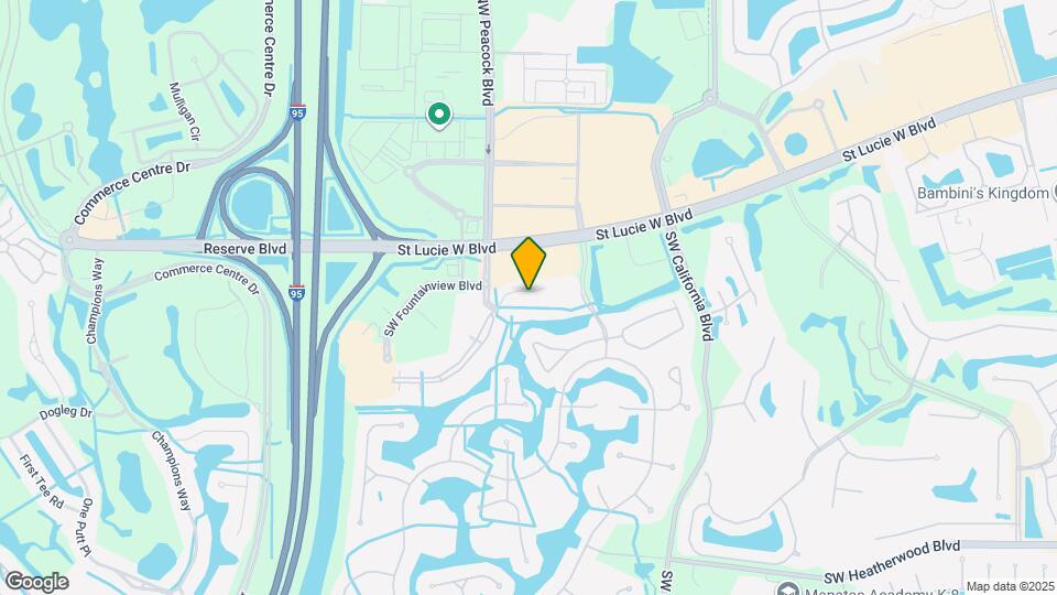 118 SW Peacock Blvd Map and Location Details