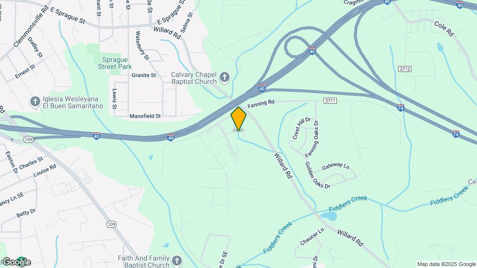 1600 Oak Croft Ct Map and Location Details