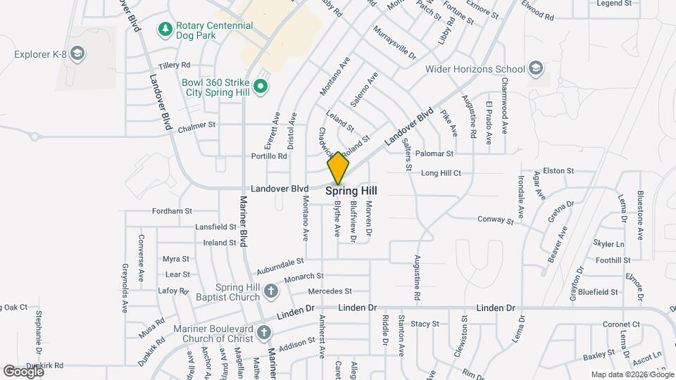 3338 Blythe Ave Map and Location Details