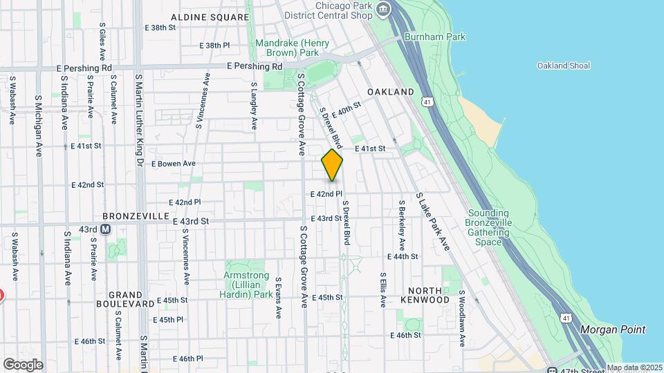 4174 S Drexel Blvd Map and Location Details
