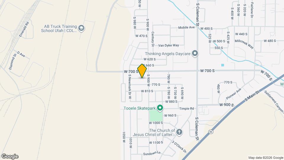 939 740 S Mapa y Detalles de la Ubicación