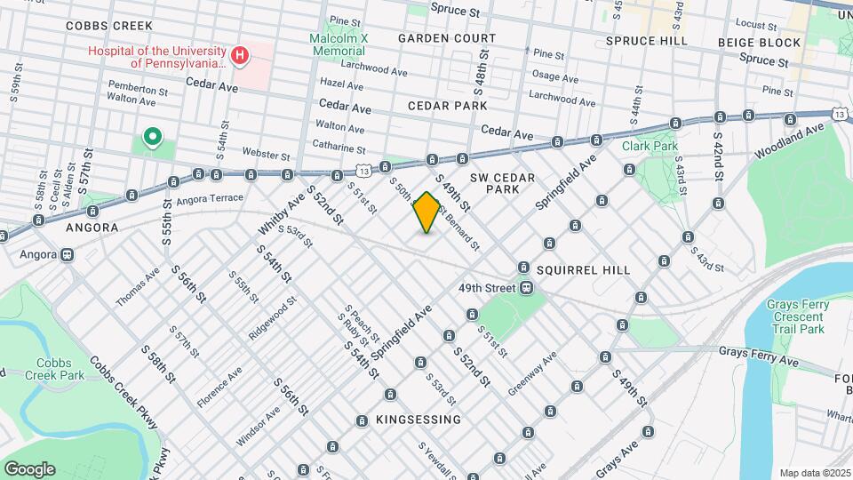 5015 Warrington Ave Map and Location Details