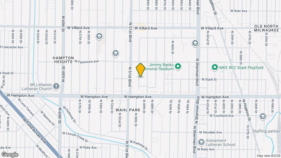 4878 N 50th St Mapa y Detalles de la Ubicación