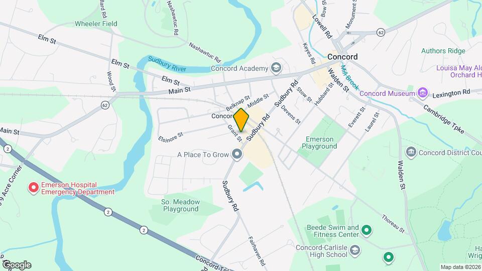 20 Grant St Mapa y Detalles de la Ubicación