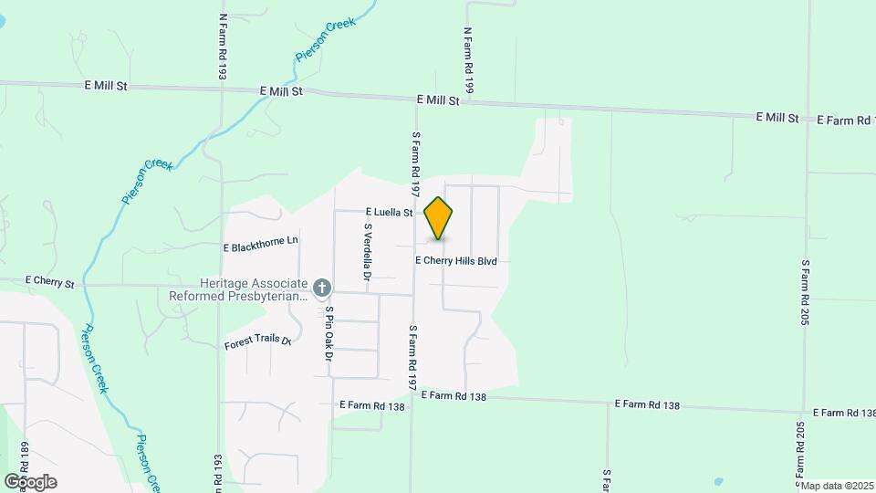 431 S Yellowwood Dr Map and Location Details