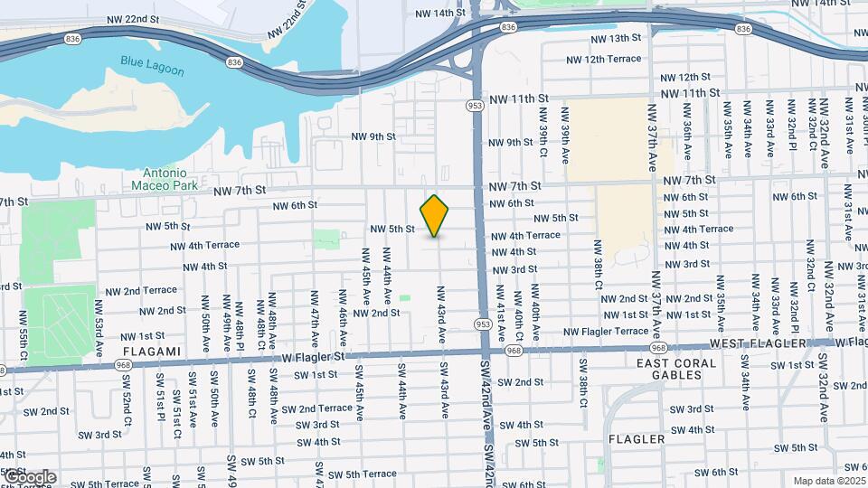 4301 NW 4th St Map and Location Details