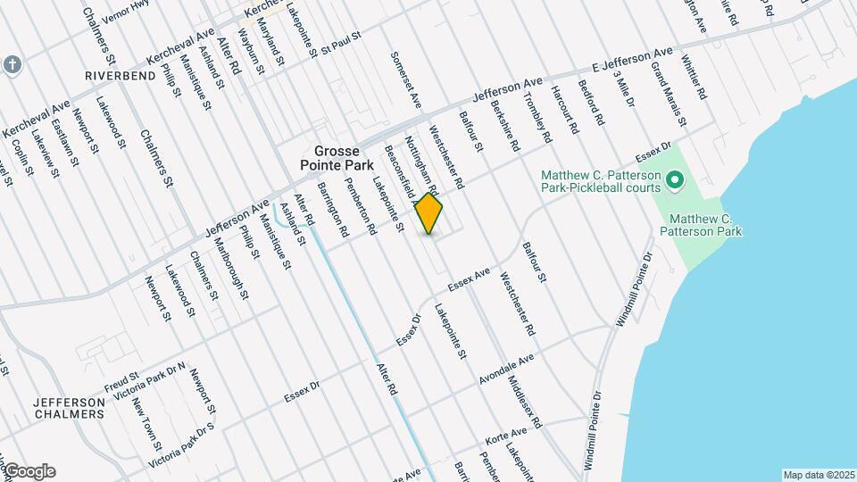 843 Beaconsfield Ave Mapa y Detalles de la Ubicación