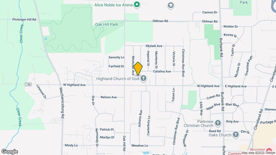 2432 Montclair Ave Map and Location Details