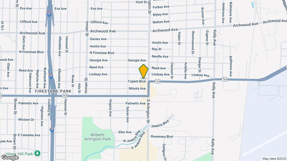 969 Triplett Blvd Map and Location Details
