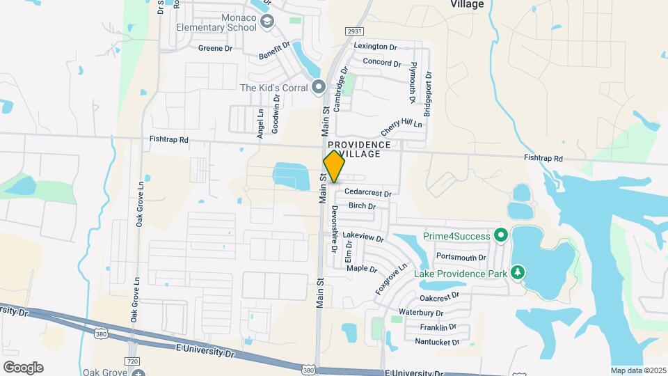 9801 Cedarcrest Dr Map and Location Details