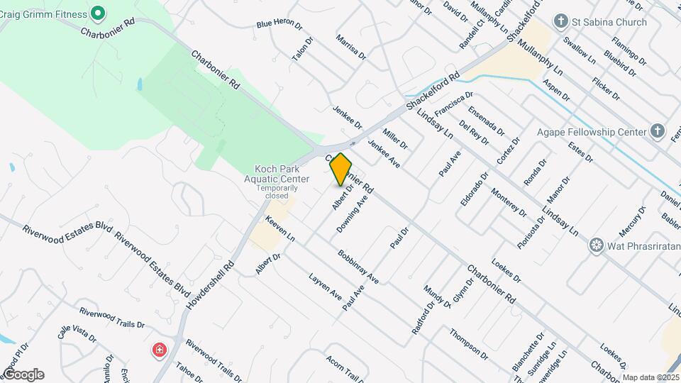 405 Albert Dr Map and Location Details