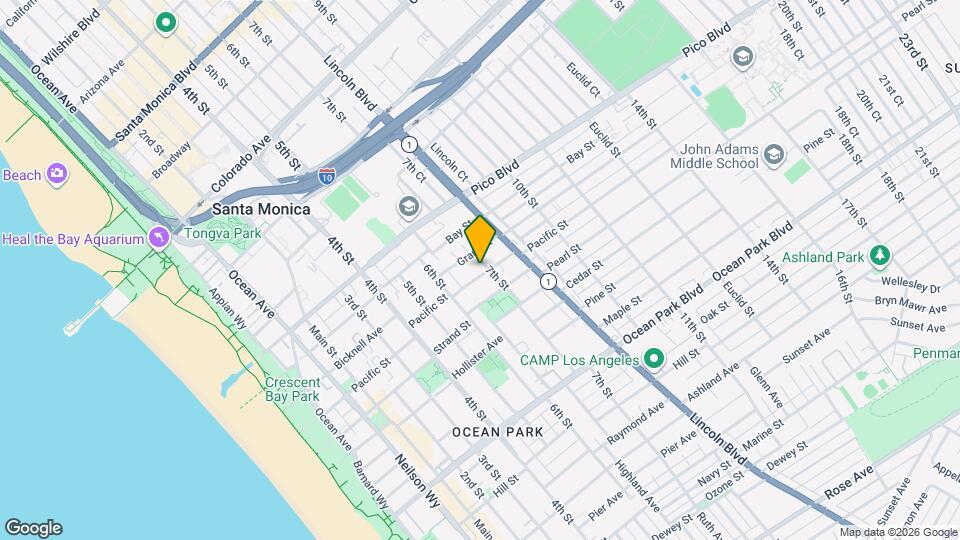 643 Pacific St Map and Location Details