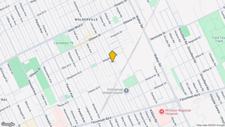 1524 Lincoln Rd Map and Location Details