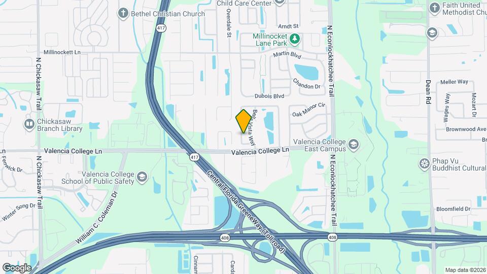 1118 Vista Palma Way Map and Location Details