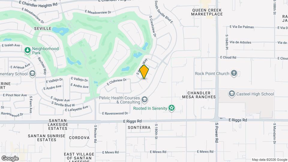 4325 E Vallejo Ct Map and Location Details