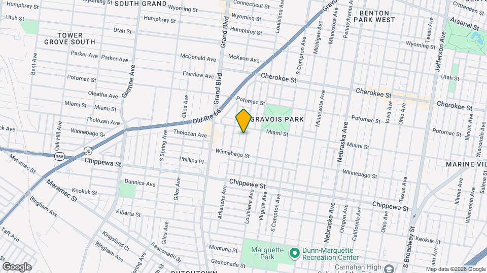 3617 Tennessee Ave, Unit 2f Map and Location Details