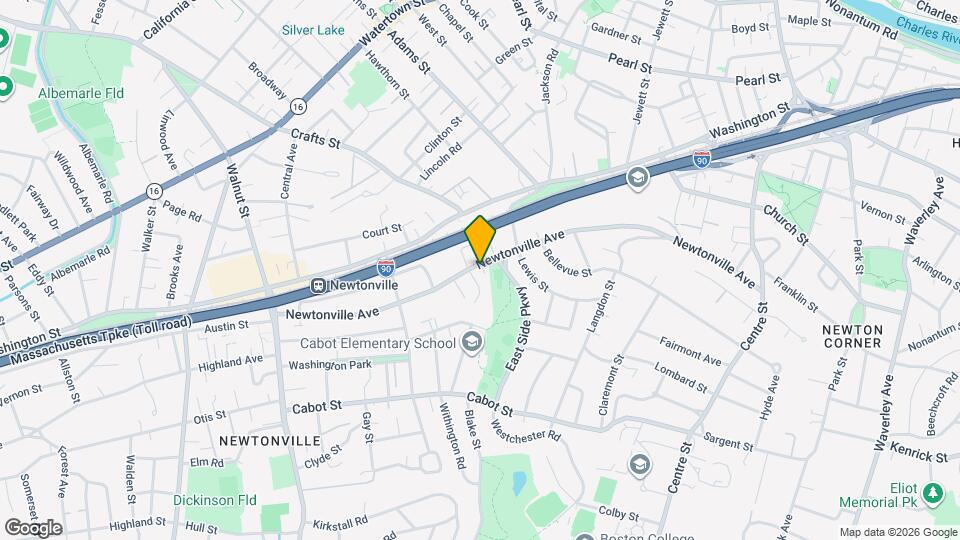 274 Newtonville Ave Map and Location Details