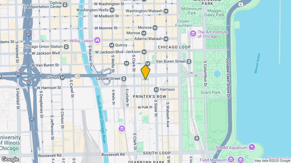 567 S Dearborn St Map and Location Details