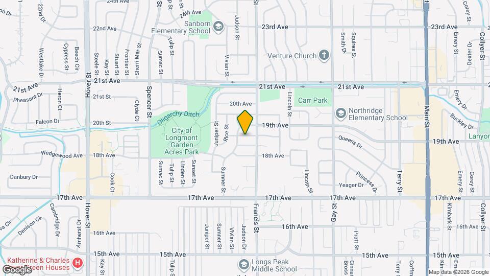 1623 Ervine Ave Map and Location Details