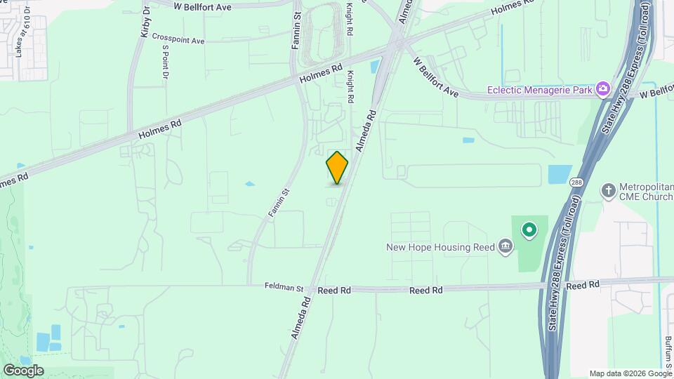 2605 Almeda Forest Ct Map and Location Details