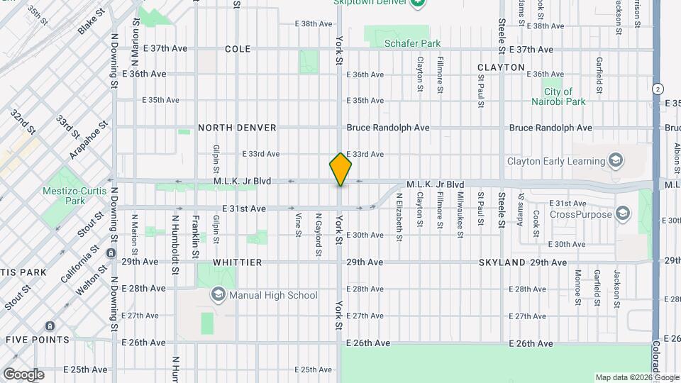 3158 York St Map and Location Details