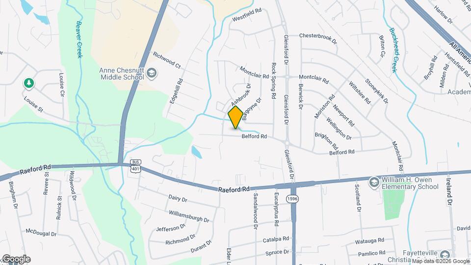 4742 Belford Rd Map and Location Details