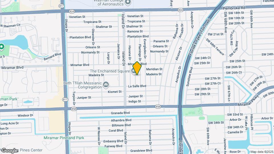 2637 Gulfstream Dr Mapa y Detalles de la Ubicación