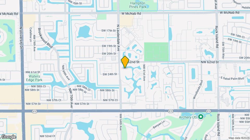 6090 NW 64th Ave Map and Location Details