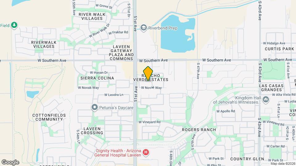 5015 W Burgess Ln Map and Location Details