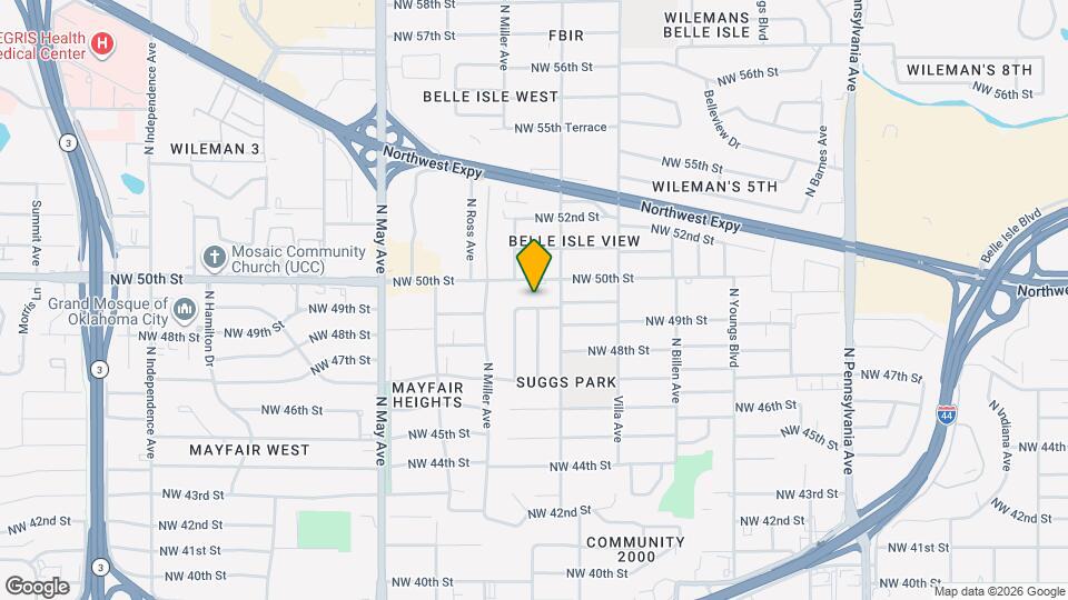 2621 NW 49th St Map and Location Details