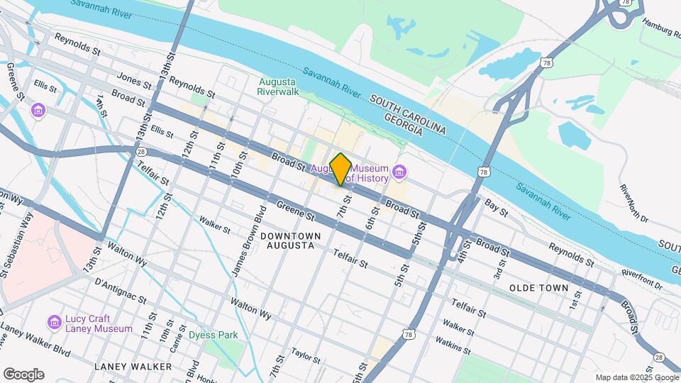 714 Broad St Mapa y Detalles de la Ubicación