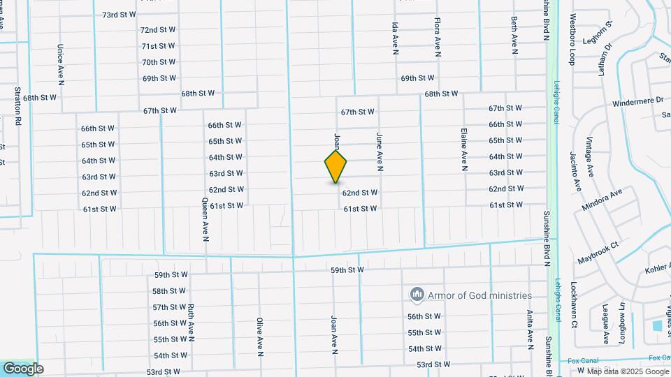 3000 62nd St W Map and Location Details