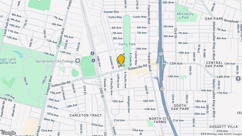 3657 24th St Map and Location Details