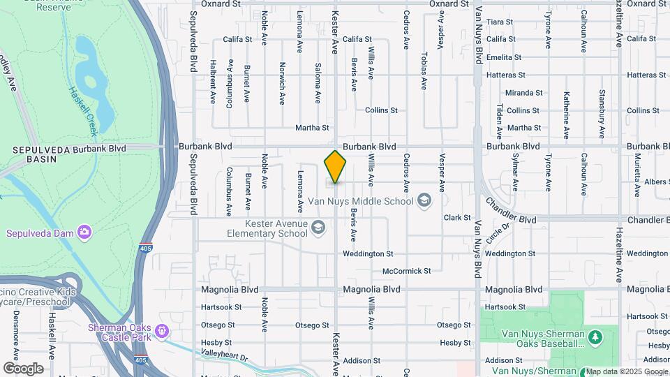 5465 Kester Ave-Unit -119 Map and Location Details