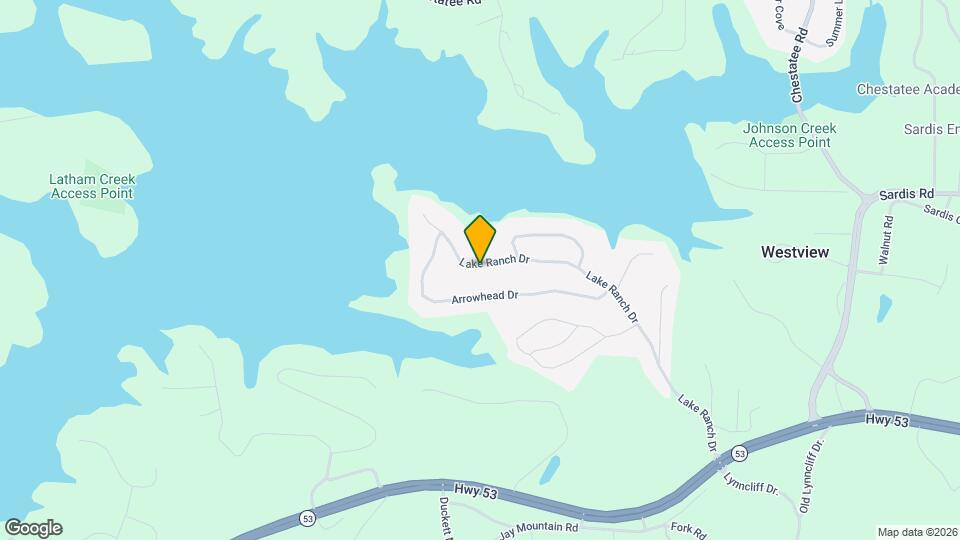 3155 Lake Ranch Dr Map and Location Details