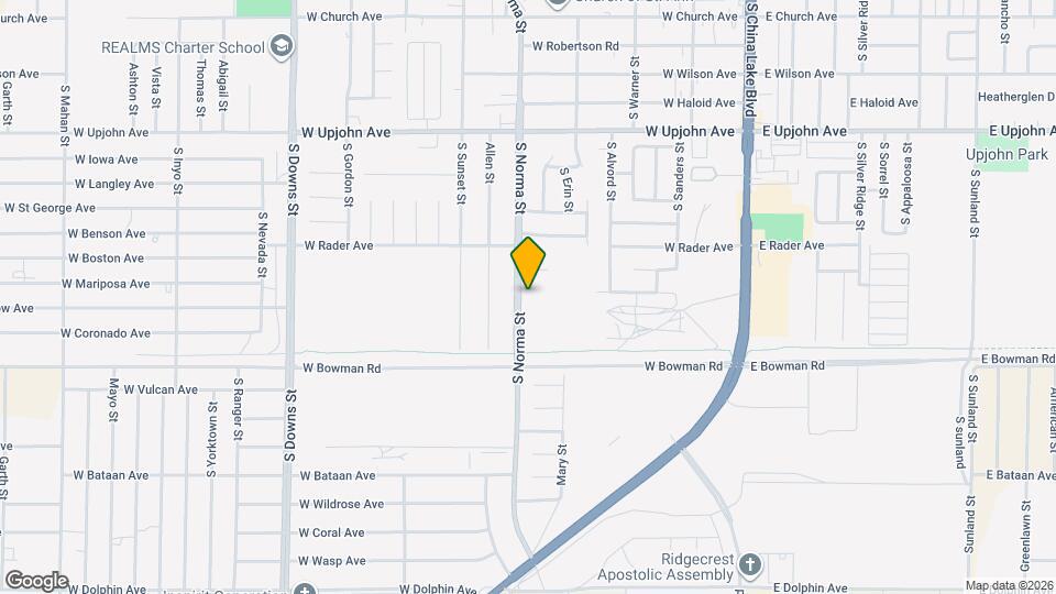 736 S Norma St Map and Location Details