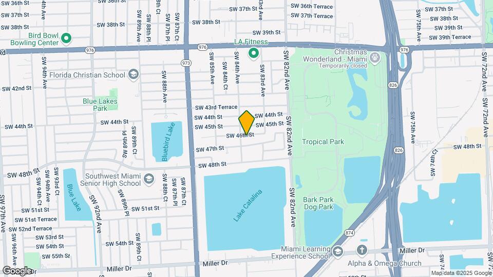 8360 SW 46th St Map and Location Details
