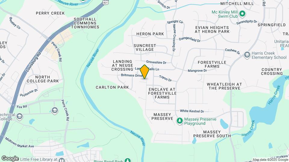 3713 Massey Ridge Ct Map and Location Details