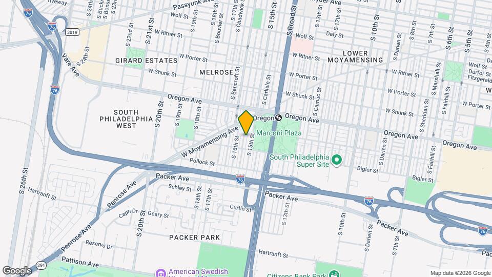 2841 S Sydenham St Map and Location Details