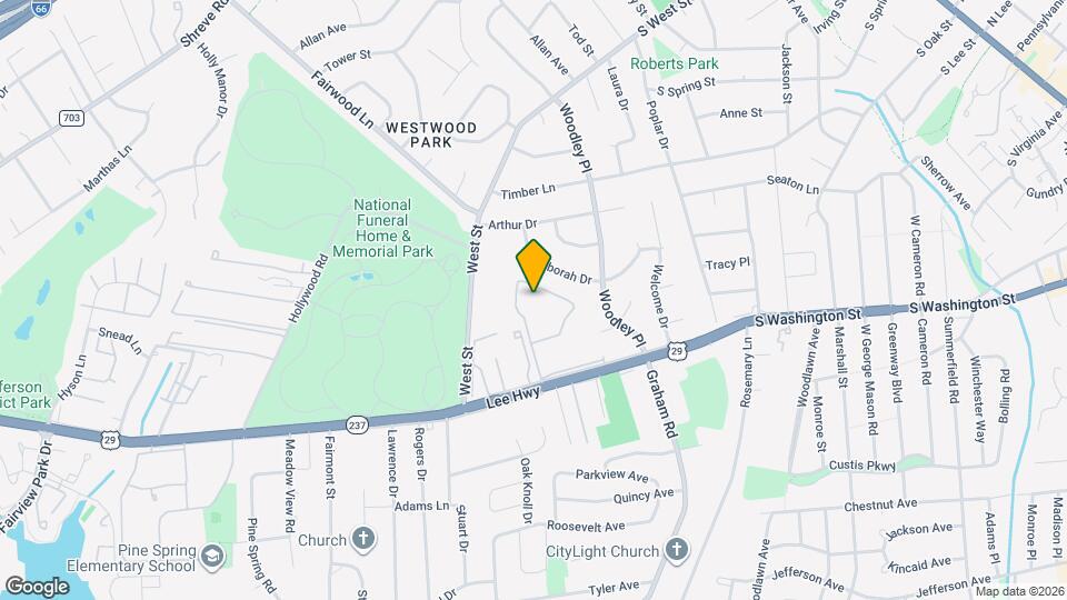 7358 US-29, Unit #102 Map and Location Details