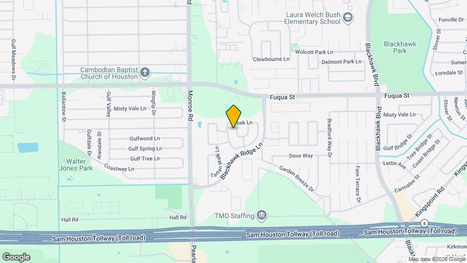 10822 Cane Grove Ln Map and Location Details