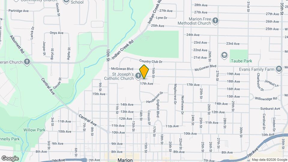 1440 17th Ave Map and Location Details