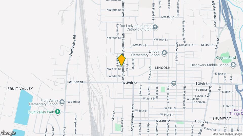 1102 NW 41st St Map and Location Details