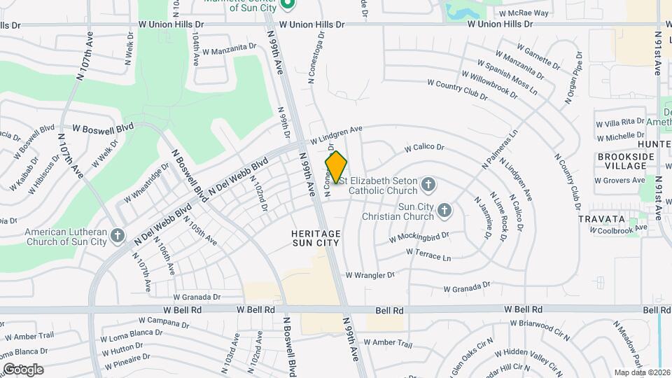 9867 W Picacho Ct Map and Location Details