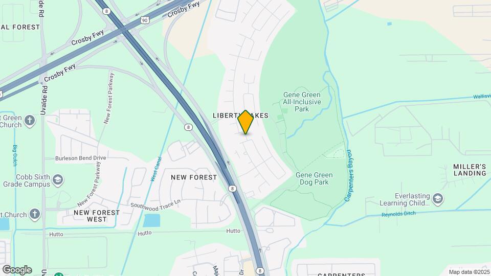 15611 Red Pine Ridge Way Map and Location Details