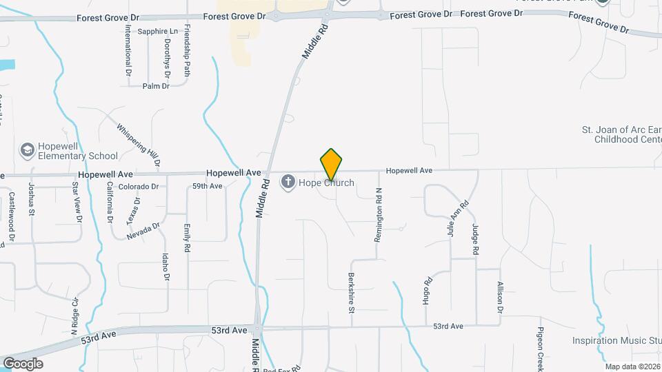 5934 Butterfield Ct Map and Location Details