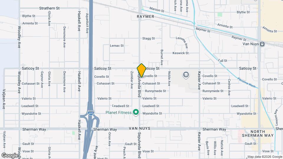 7510 Sepulveda Blvd Map and Location Details