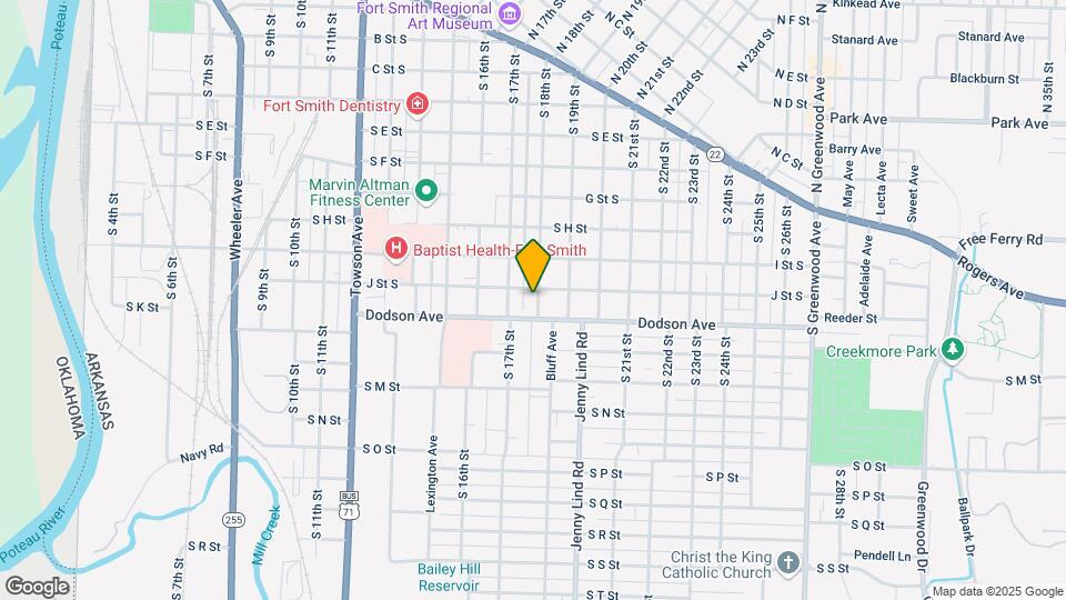 1108 S 18th St Mapa y Detalles de la Ubicación