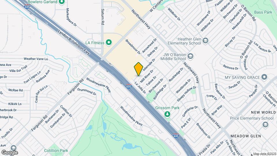 1122 Intervale Dr Mapa y Detalles de la Ubicación